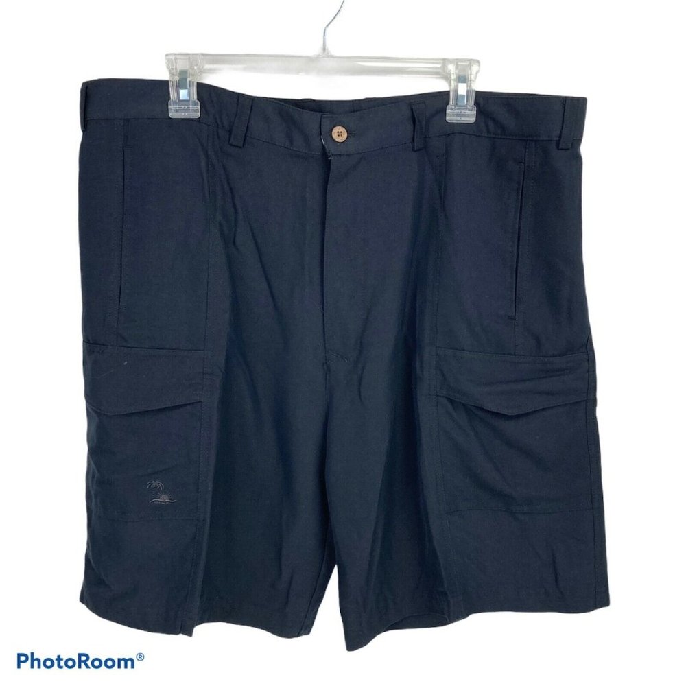 Joe Marlin Mens Flat Front High Rise Cargo Shorts